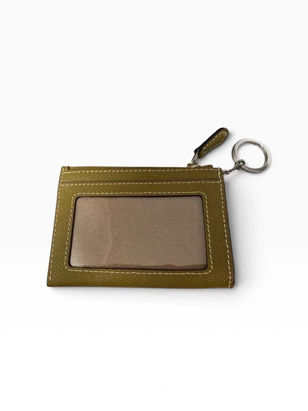 Coach Men’s/Women’s Mustard Leather Crossbody with Black Strap and Card Case